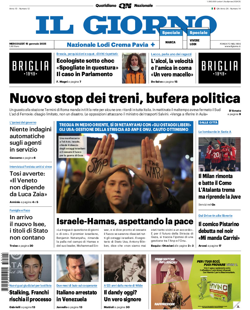 Prima-pagina-il giorno-edizione-di-oggi-20250115